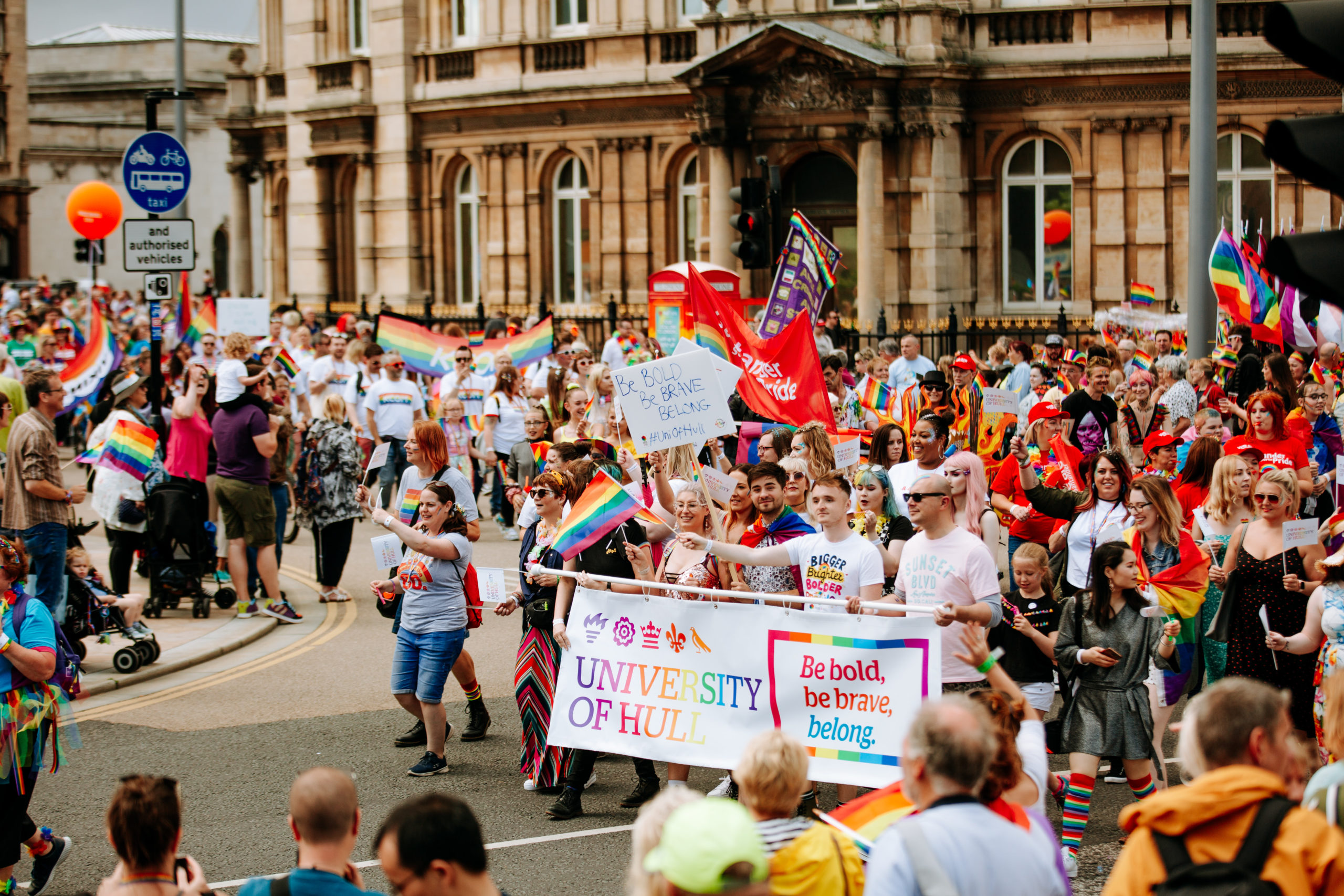Pride in Hull parade