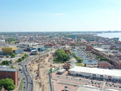 View article Overnight closures for A63 Castle Street upgrade 