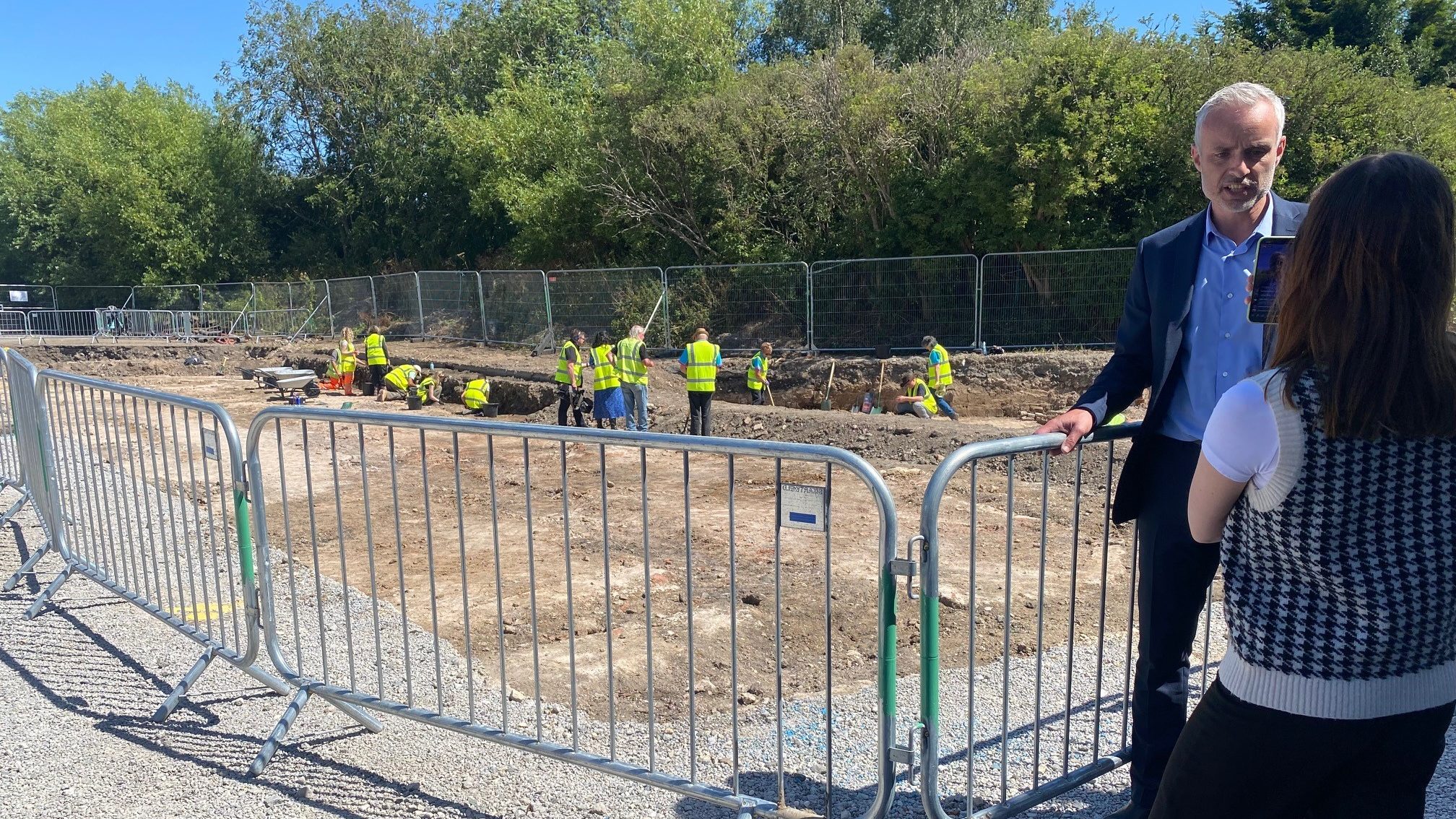 South blockhouse dig