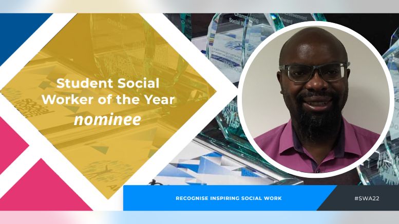 Denford Duri, Student Social Worker at the University of Hull, has been nominated for a top national award.