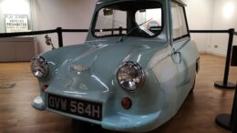 A conserved Invacar is on display at the Streetlife Museum.