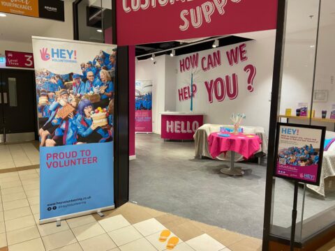 View article Find out more about HEY! Volunteering at Princes Quay drop-in sessions