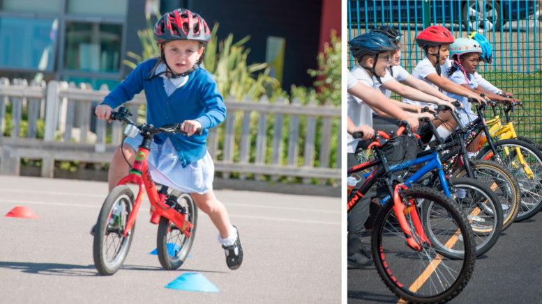 Pictures: (Bikeability Trust)