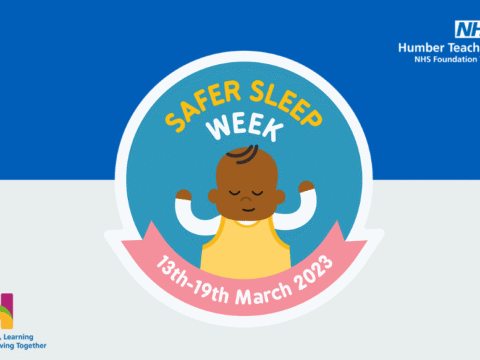 View article Local health, care and children’s services come together to promote Safer Sleep Week