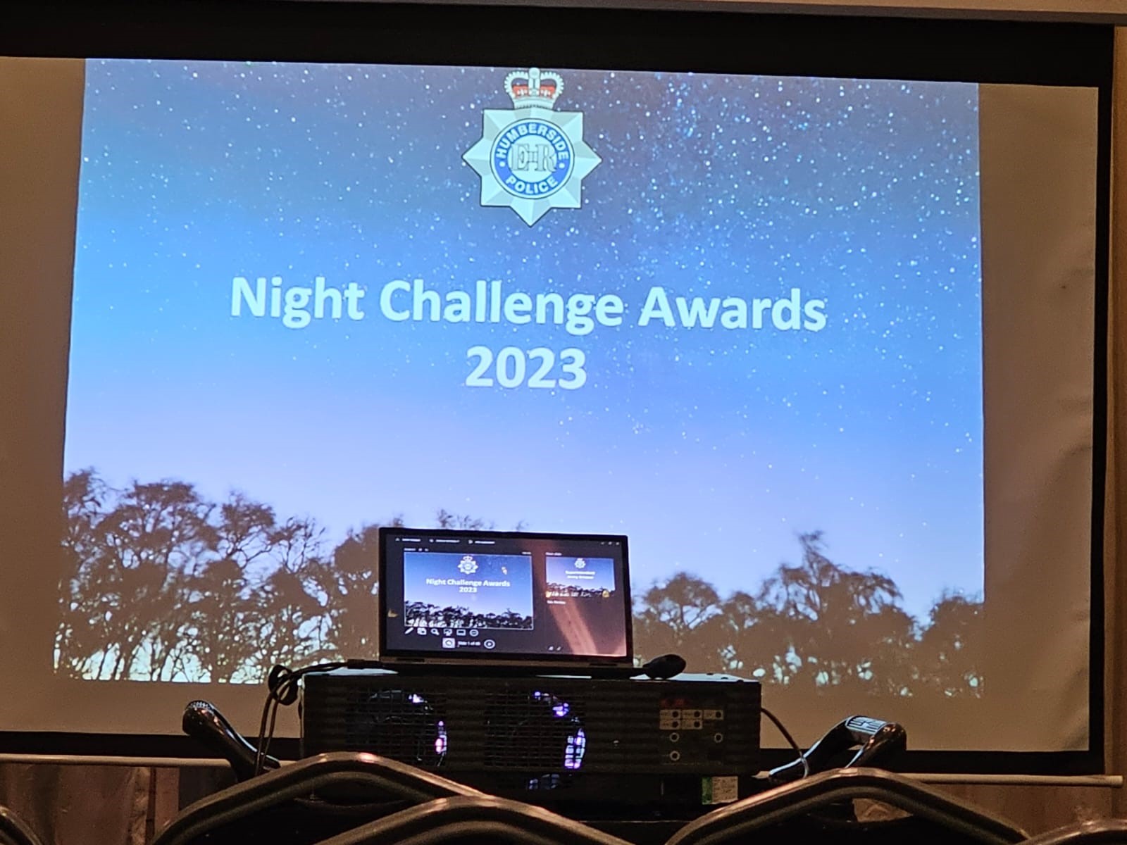 Humberside Police Night Challenge 2023 Awards Ceremony