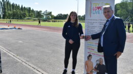 Talented young athlete receives annual leisure membership