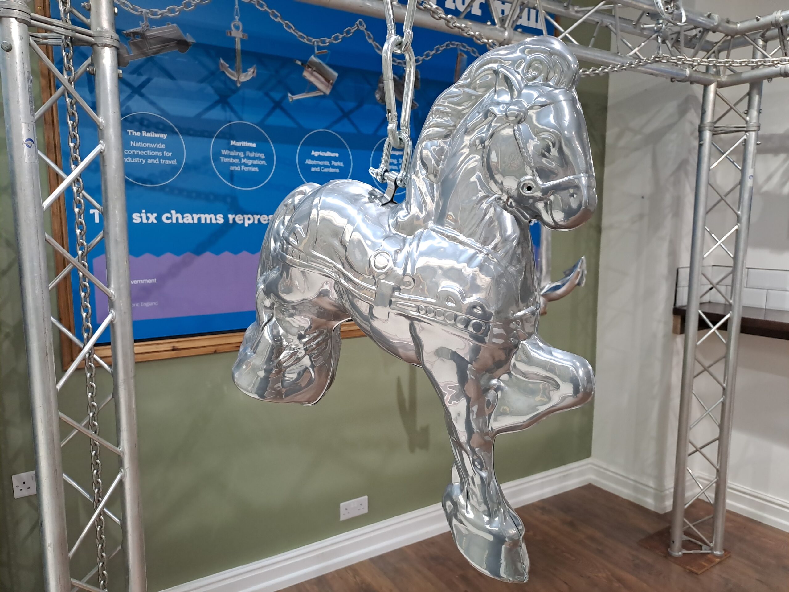 Andi Dakin's 'A Charm Bracelet for Hull' at Hepworth's Arcade