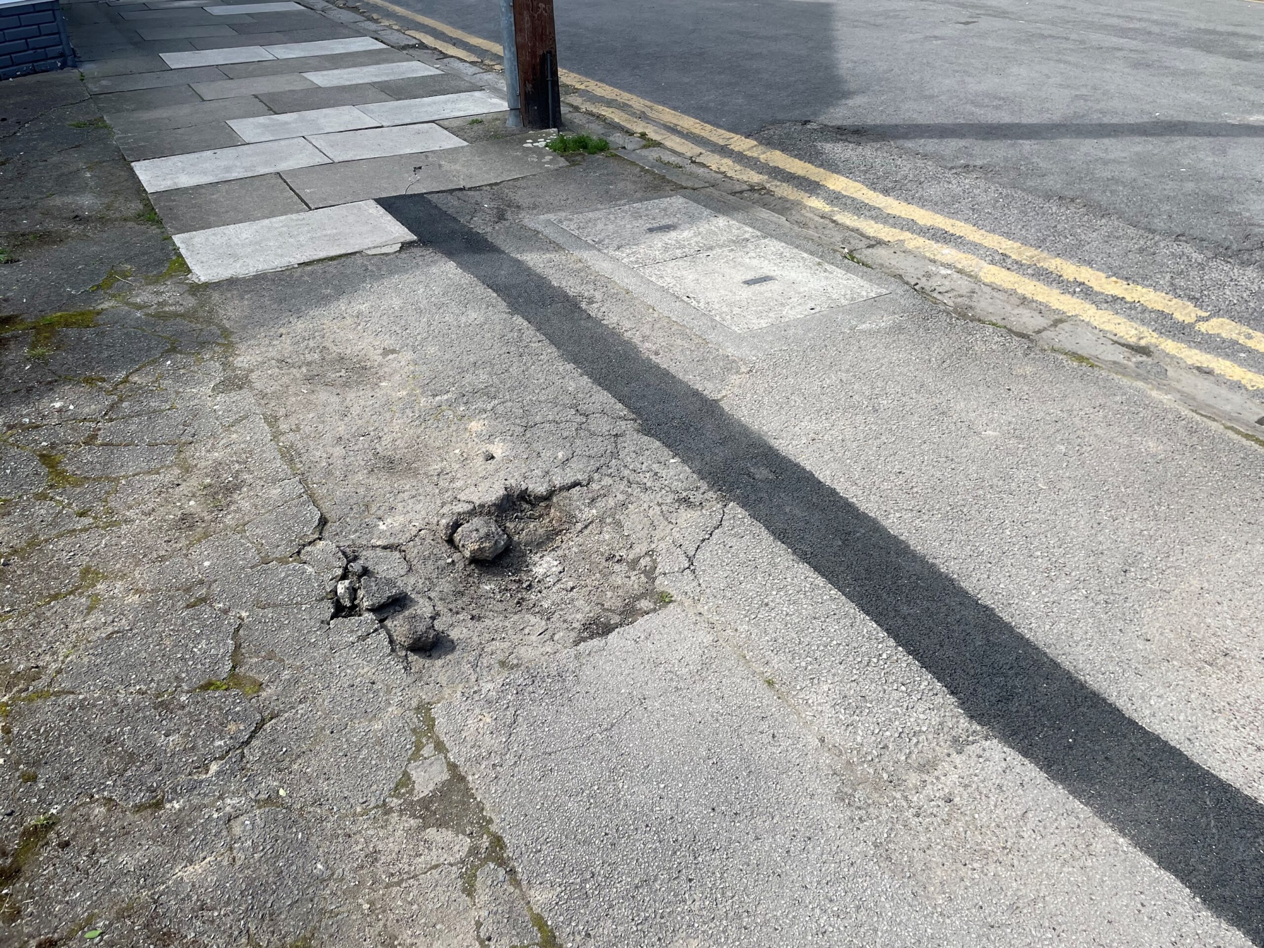 The existing footpaths on Hardy Street, Haworth Street, and Bentley Grove are in need of improvement.