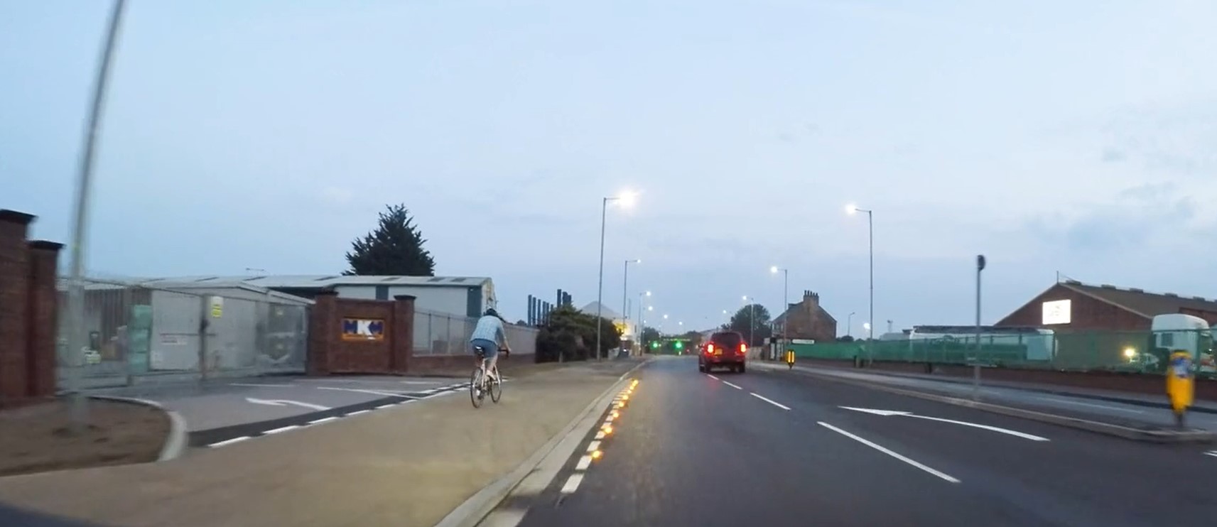 New technology installed on Stoneferry Road to protect cyclists
