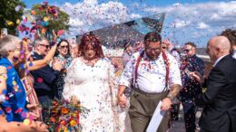 Couple get married at Hull's Victoria Pier