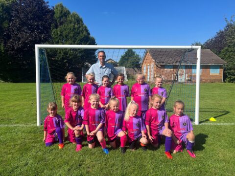 View article Girls hit back of the net thanks to council funding