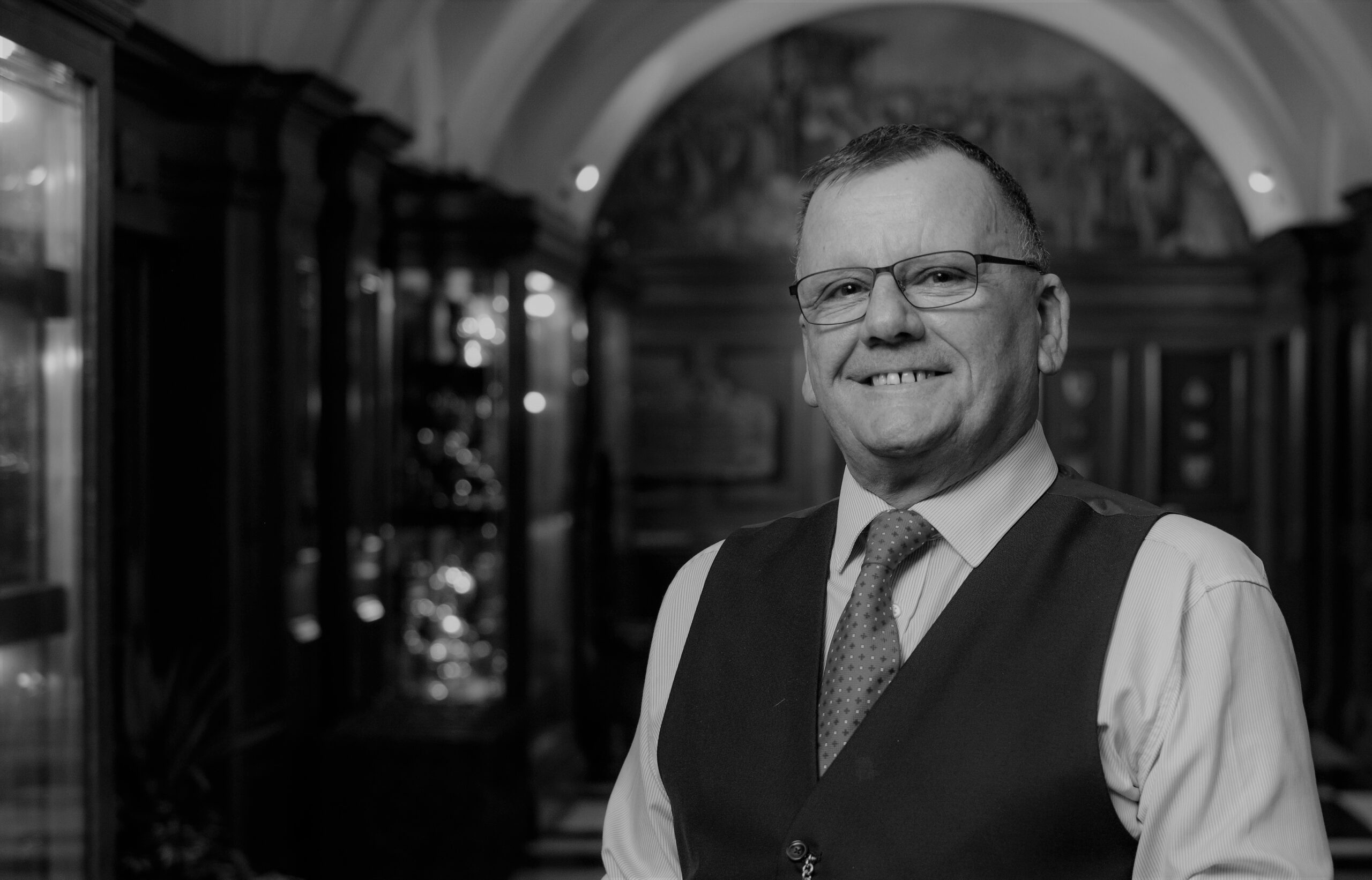 Mark Jones MBE, pictured in 2018