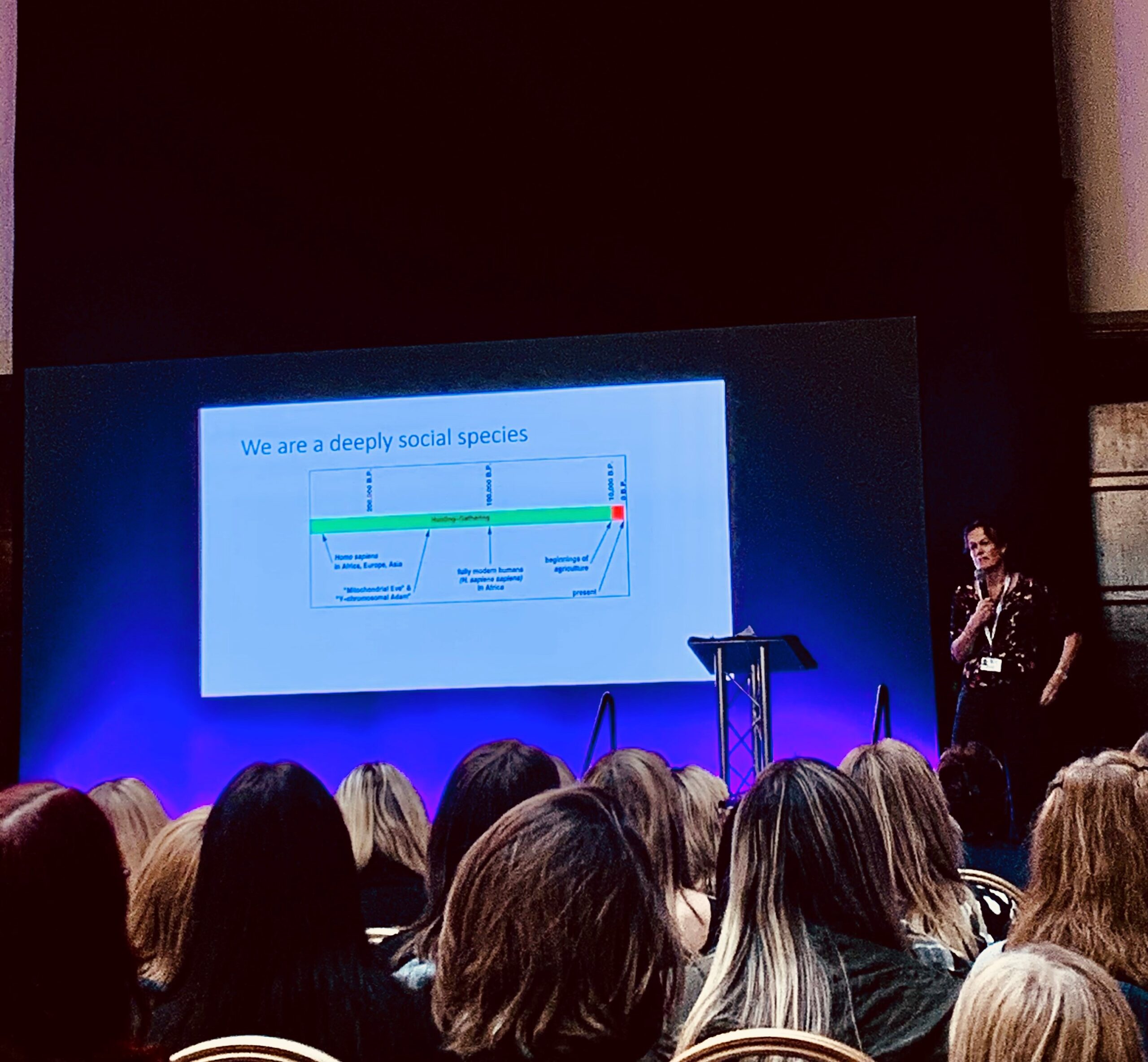 Mary Meredith, Assistant Director Learning and Skills at Hull City Council presenting at the Thrive Conference.