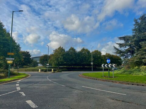 View article Barnes Way roundabout to be resurfaced in November 