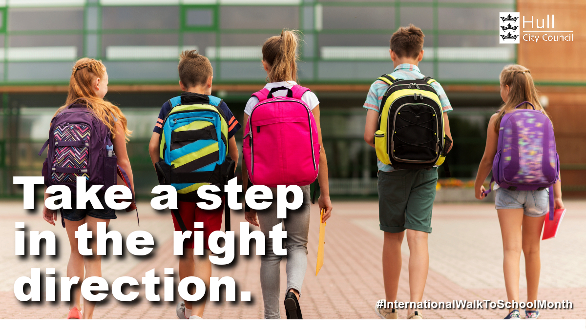 International Walk to School Month