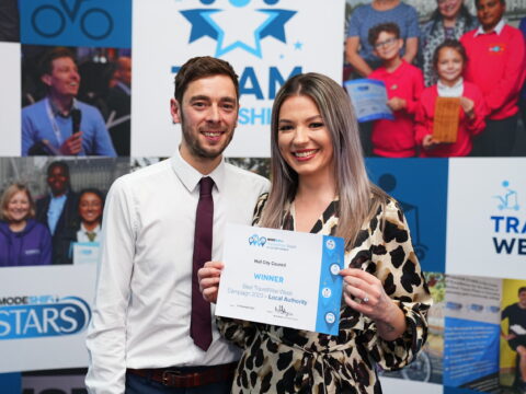 View article TravelWise Week campaign wins national award