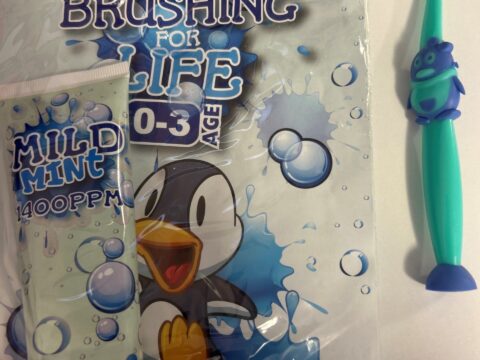 View article Warning over free toothbrushes