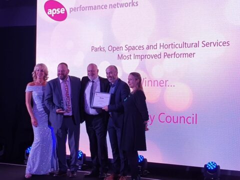 View article Streetscene services win prestigious award 