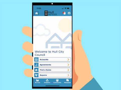 View article New housing app to be launched by Hull City Council