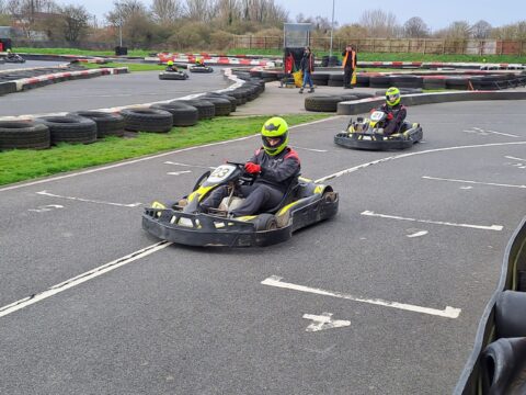 View article Race karts around Princes Quay as part of Hull Business Expo