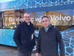 Electric bus demo in Hull city centre