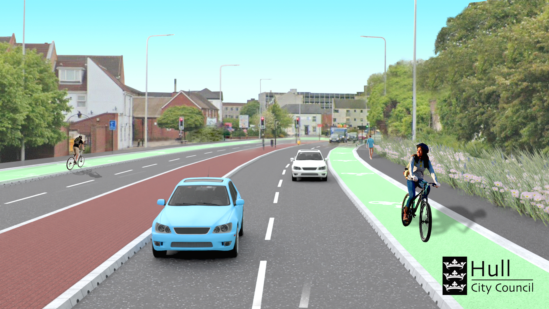 Designs for Freetown Way Cycle Scheme progressing - Hull CC News