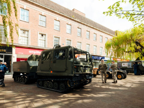 View article Free family fun as Armed Forces Day celebrated in Hull