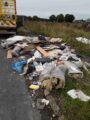 Fly-tipped waste in Hull.