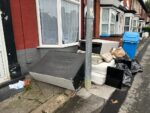Waste outside a property in Hull.