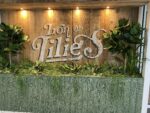 Iron Lilies' sign outside the restaurant and bar which has opened on Level 2 of Princes Quay.