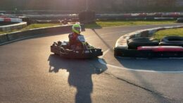 Evening karting at Hull Adventure Centre.