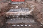 A tantalising glimpse of the stone setts of the lost street of Harcourt Street, revealed earlier this year. Harcourt Street has its origins in the 18th century and was covered over not long after the World War II.