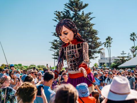 View article Welcome Little Amal to Hull