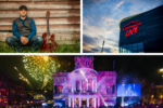 From top left to right: Jazz musician B.D. Lenz, Connexin Live and Christmas Lights Switch-On.