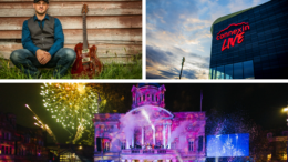 From top left to right: Jazz musician B.D. Lenz, Connexin Live and Christmas Lights Switch-On.