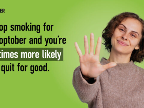 View article Stoptober inspiration from former smoker who started aged just 10