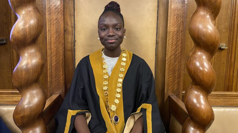 Eunice - Hull's new Young Mayor.