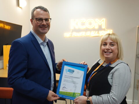 View article KCOM recognised with national certificate for supporting staff to make active travel choices