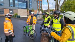 Hull City Council staff attending a Rusty Riders session