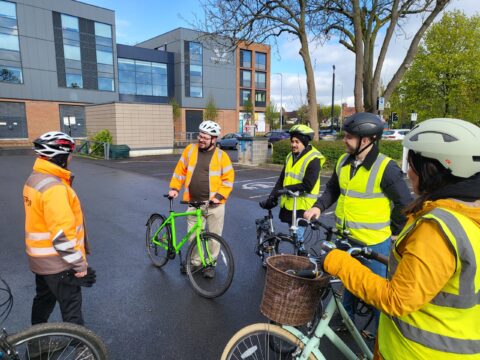 View article Cycle training programme sees huge increase in participation