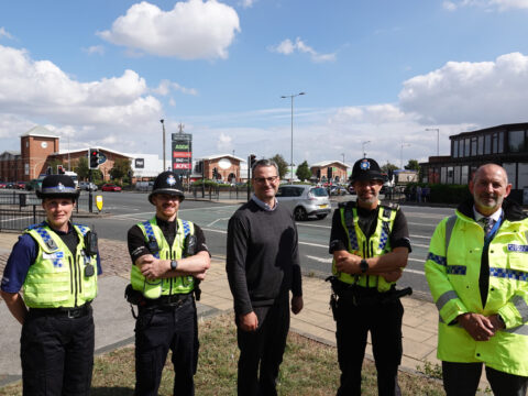 View article Pilot roadside engagement activity aims to educate cyclists at East Hull junction