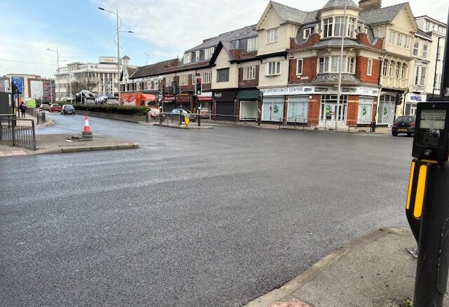 Hull City Council needs to add road markings and anti-skid surfacing to finish works at the Ferensway / Anlaby Road junction