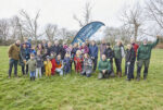 All smiles after the community tree planting at Oak Road Playing Fields.