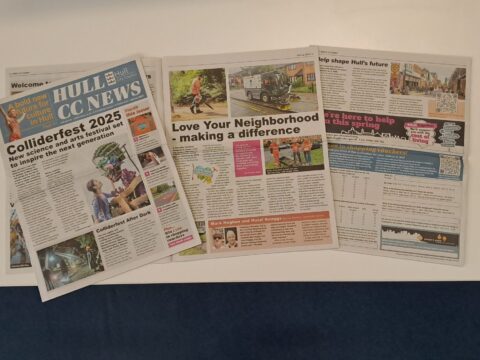 View article Spring edition of Hull CC News landing on doorsteps