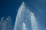 Jets of water against sky. Photo credit; Adobe Stock.