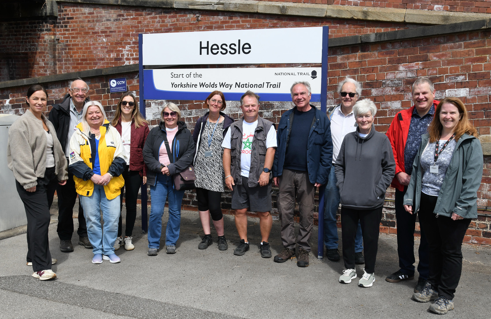 Volunteers from the Yorkshire Coast Community Rail Partnership hosted a guided walk from Hessle Train Station to Ferriby Train Station as part of Community Rail Week in May.