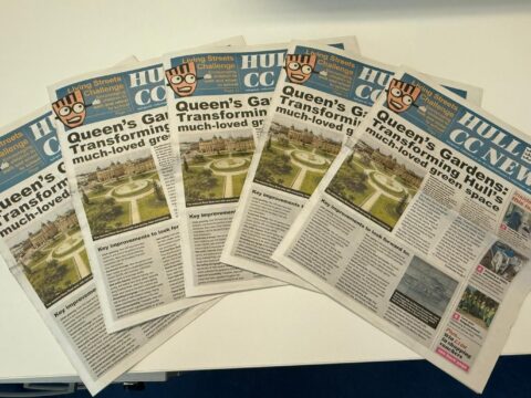 View article Summer edition of Hull CC News being delivered