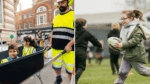 An image from Freedom Festival 2024 and from a Healthy Holidays event.