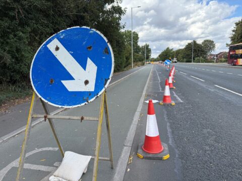 View article Carriageway resurfacing commences on Beverley Road 