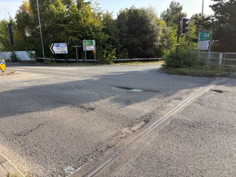 View article Carriageway improvements scheduled for Priory Way
